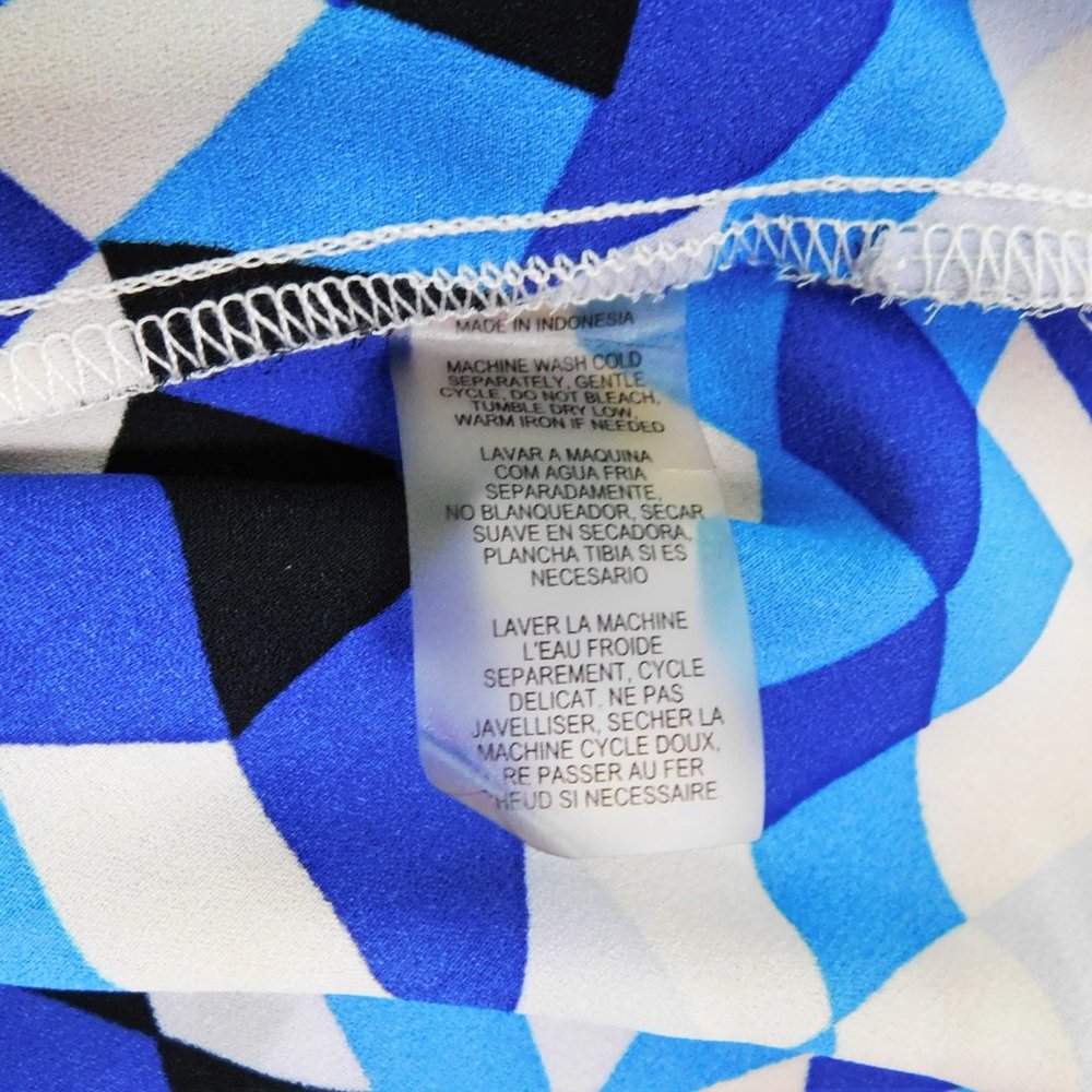 Milano Women Shirt Blue Black S - Picture 5 of 5